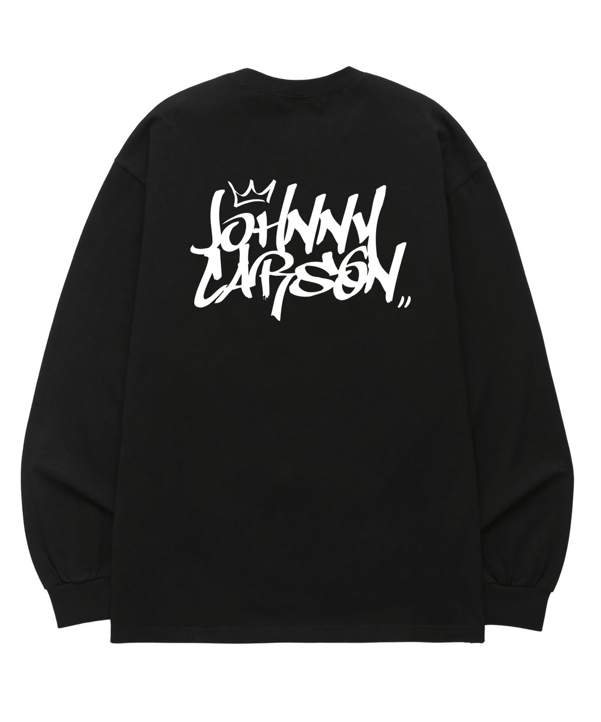 자니카슨(JOHNNY CARSON) Classic Graffiti Logo 롱슬리브 (JCLS102) 블랙