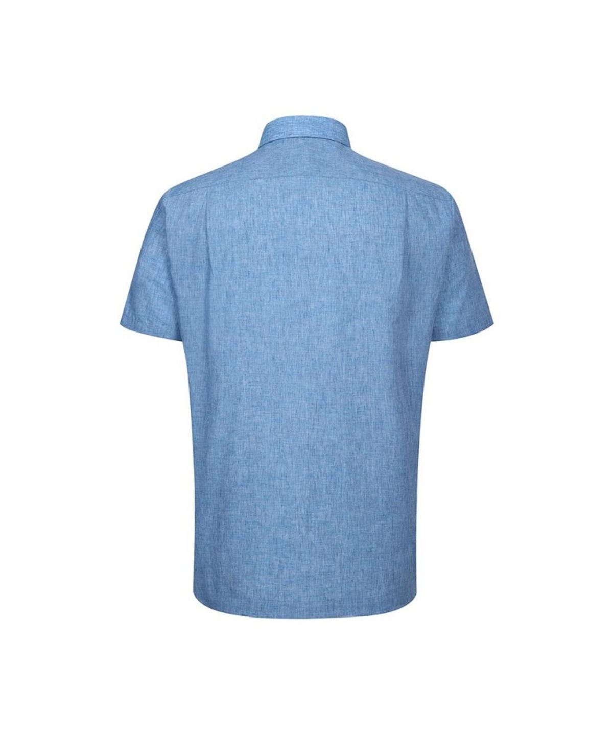 닥스셔츠(DAKS SHIRTS) 린넨혼방 이지케어 솔리드패턴 반팔셔츠_DLS1SHDS120B1