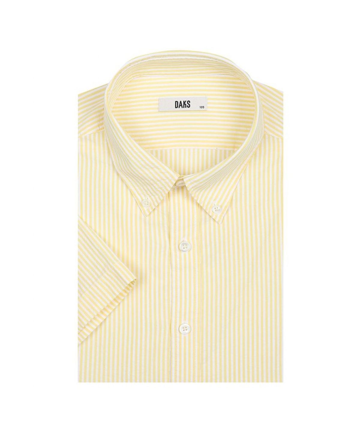 닥스셔츠(DAKS SHIRTS) 노케어 코튼100 스트라이프 반팔셔츠 레귤러핏_DLS1SHCS135Y1