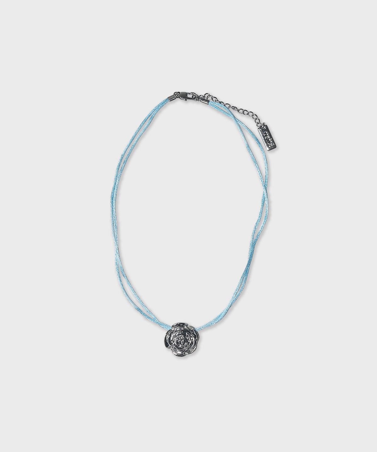 유지떼(USITE) ROSE MOON NECKLACE, SKY 로즈 스트랩 네크리스