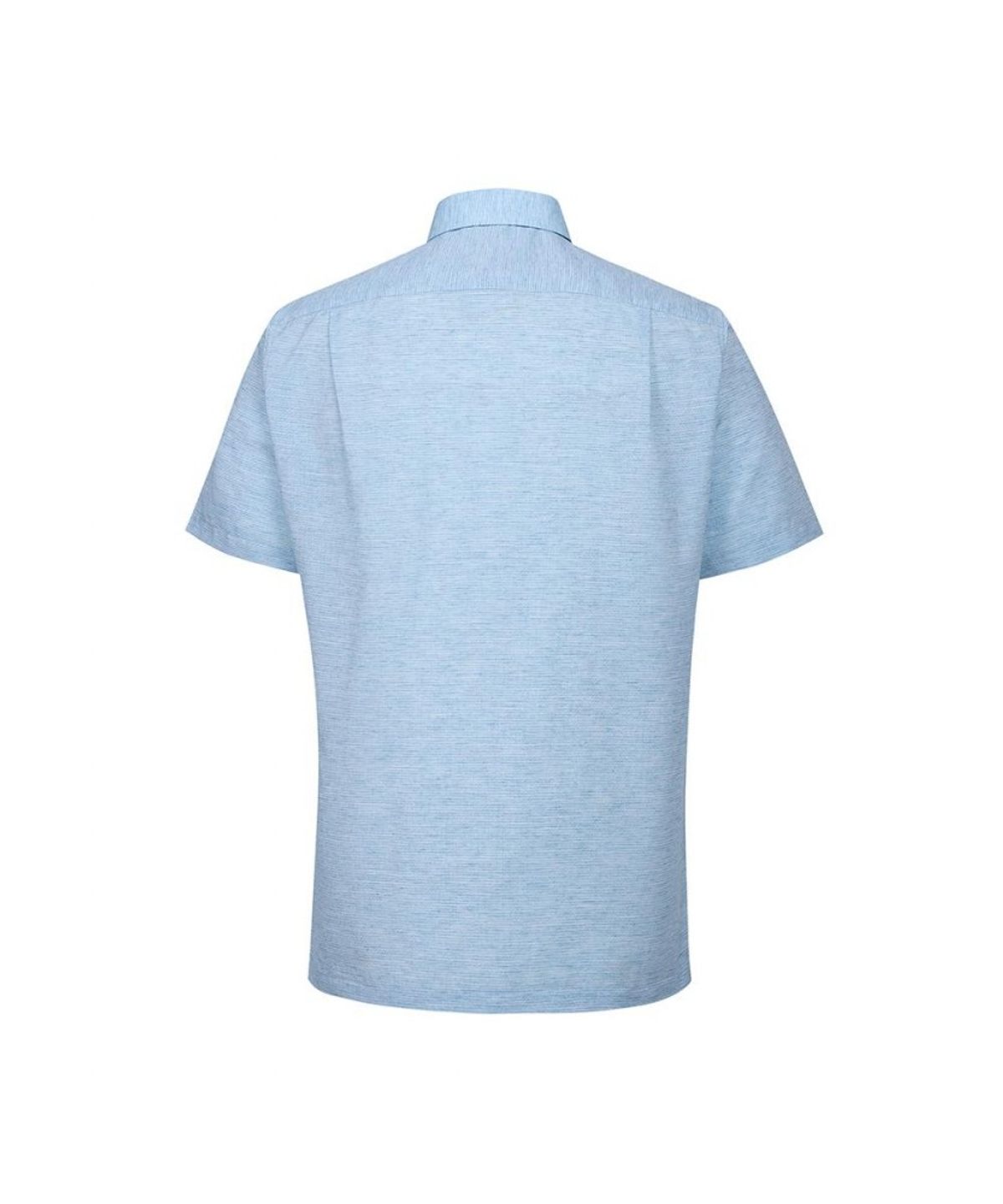 닥스셔츠(DAKS SHIRTS) 노케어 린넨혼방 솔리드패턴 반팔셔츠 레귤러핏_DLS1SHDS123B1