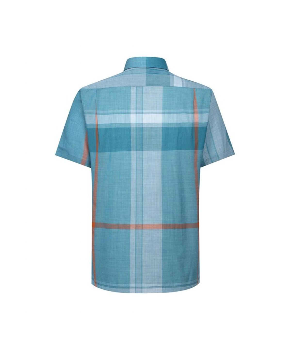 닥스셔츠(DAKS SHIRTS) 노케어 폴리혼방 슈퍼빅체크 캐주얼 반팔셔츠 레귤러핏_DLS1SHCS101E1