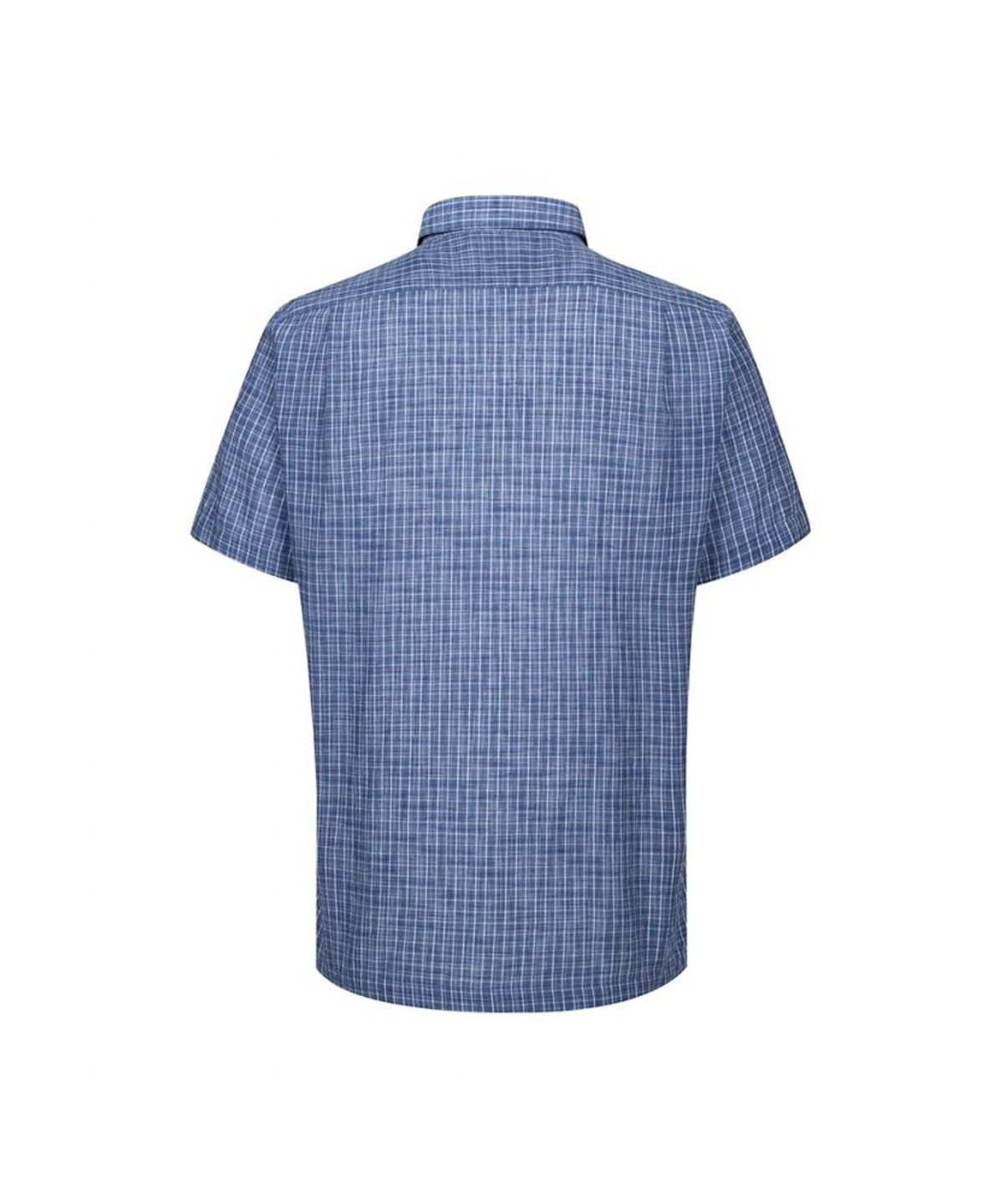 닥스셔츠(DAKS SHIRTS) 린넨혼방 스몰체크 반팔셔츠 레귤러핏 네이비_DLS2SHCS112N1