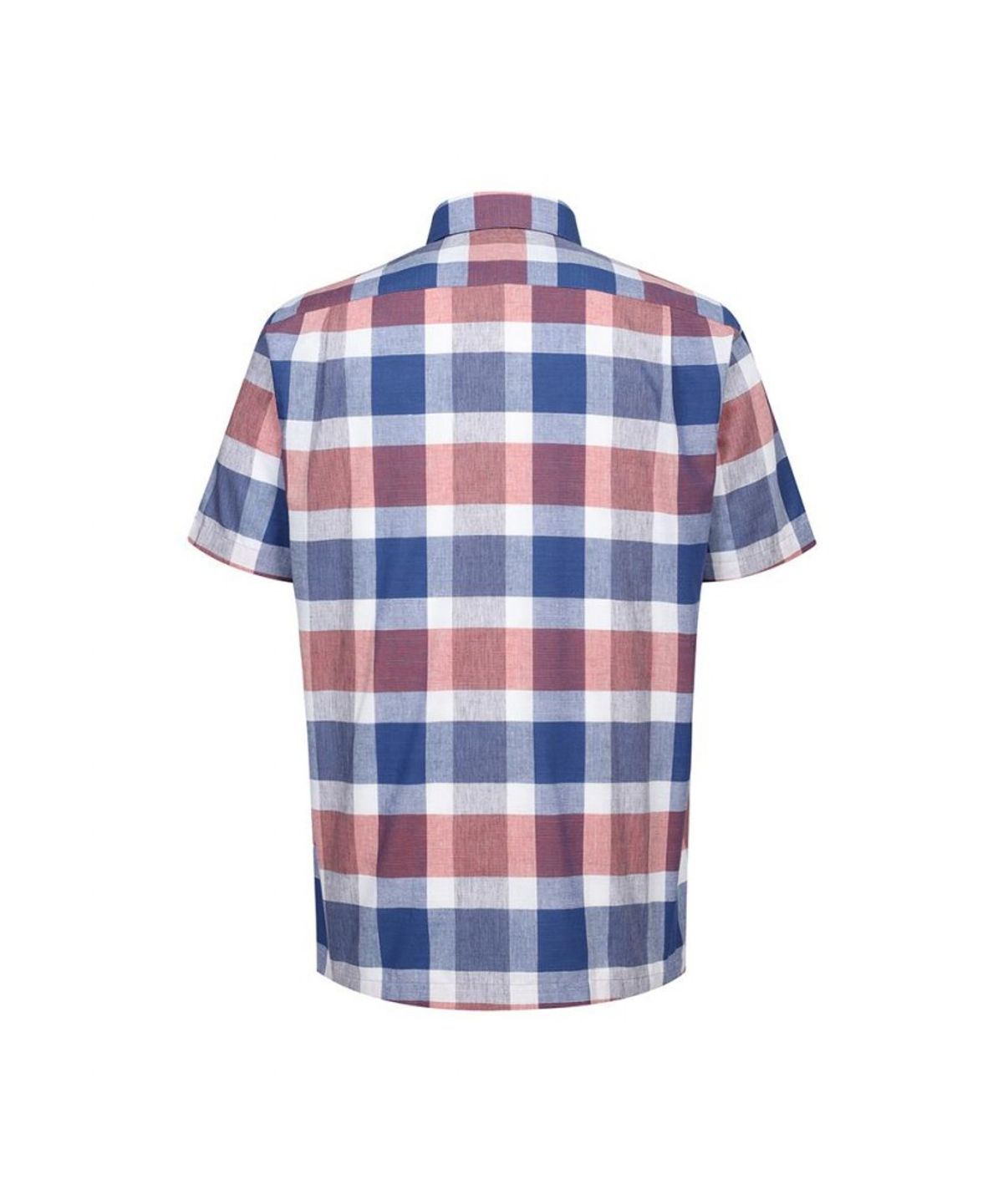 닥스셔츠(DAKS SHIRTS) 린넨혼방 반팔셔츠 레귤러핏 브라운_DLS2SHCS123W1