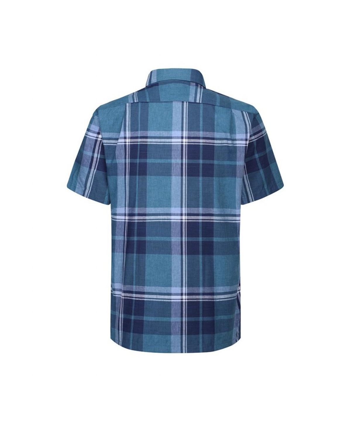 닥스셔츠(DAKS SHIRTS) 린넨혼방 라지체크 캐주얼 반팔셔츠_DLS3SHCS131N1