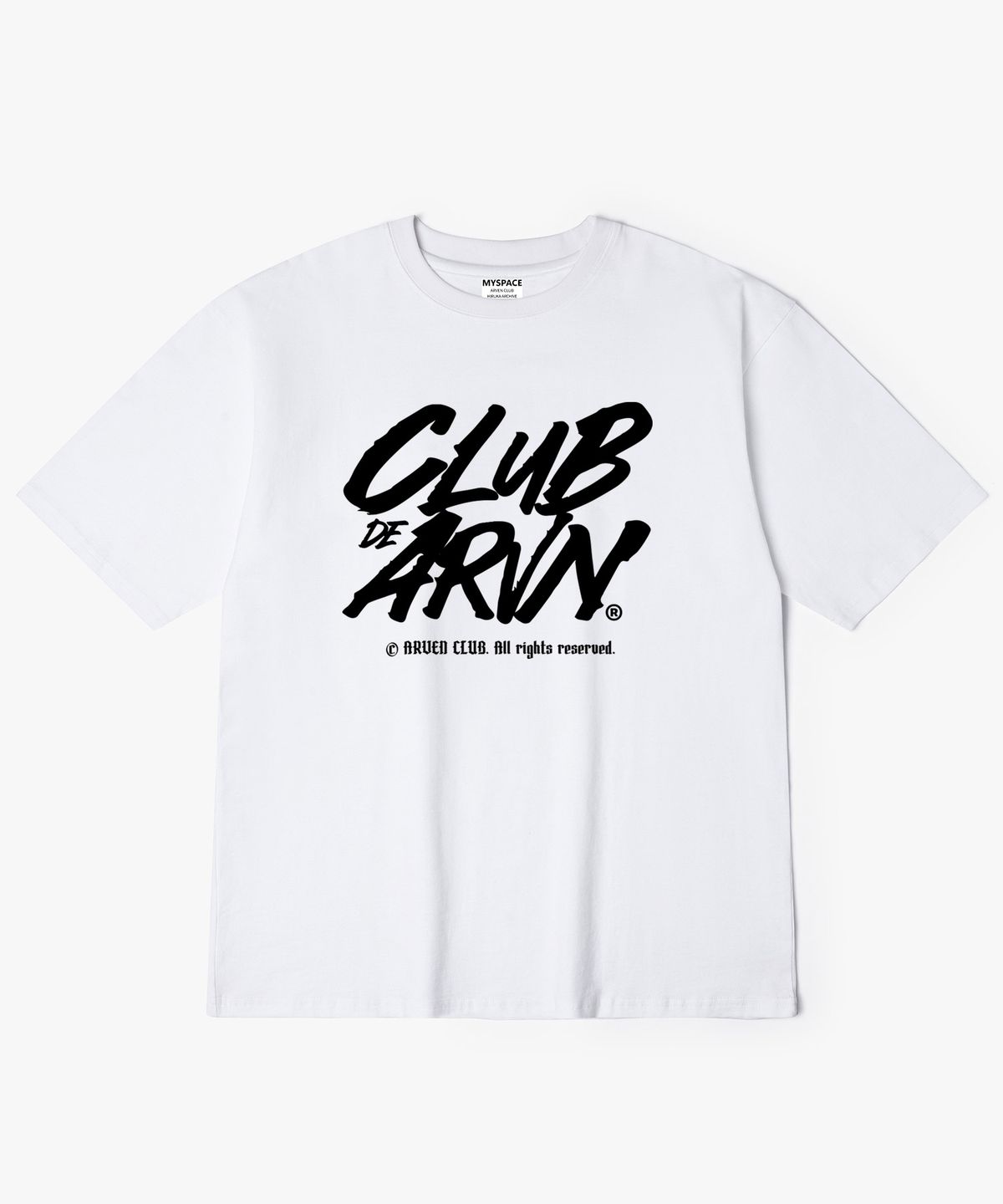 아르벤클럽(ARVEN CLUB) CLUB DE ARVEN 로고 반팔티셔츠