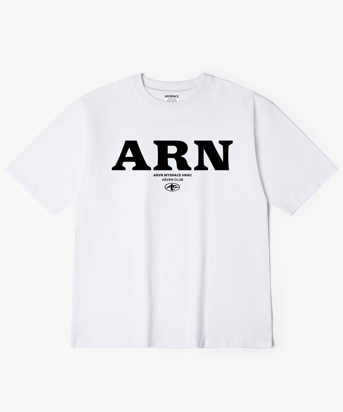 아르벤클럽(ARVEN CLUB) ARN 고딕 로고 반팔티셔츠