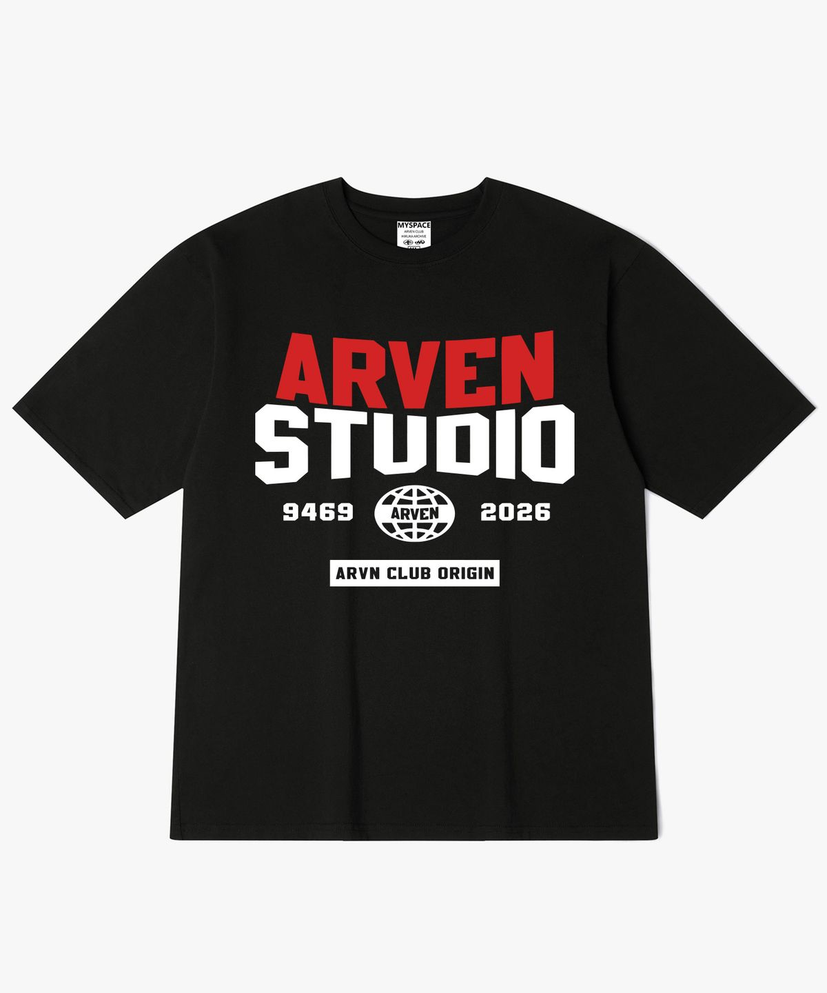 아르벤클럽(ARVEN CLUB) ARVEN STUDIO ORIGIN 반팔티셔츠