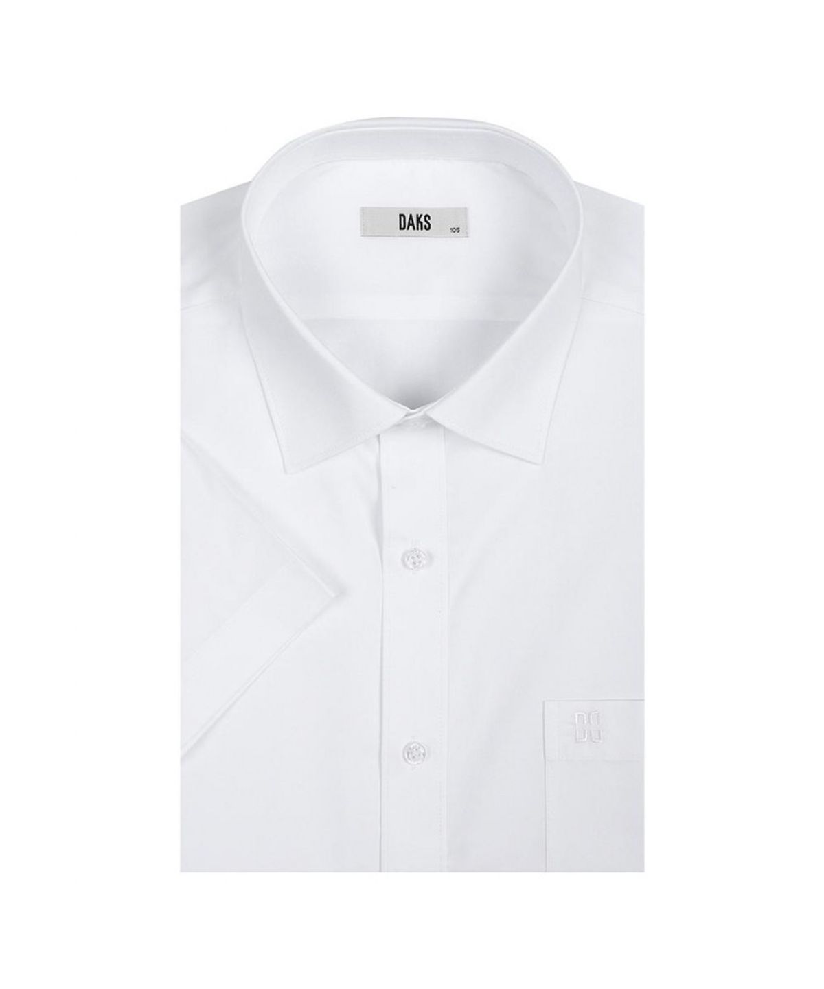 닥스셔츠(DAKS SHIRTS) 면혼방 솔리드 반팔 드레스셔츠_DLS3SHDS101A1