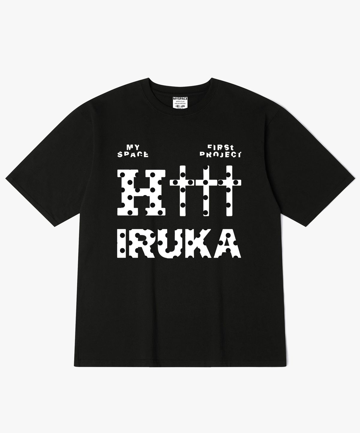 히루카 아카이브(HIRUKA ARCHIVE) 크로스 프로젝트 반팔티셔츠