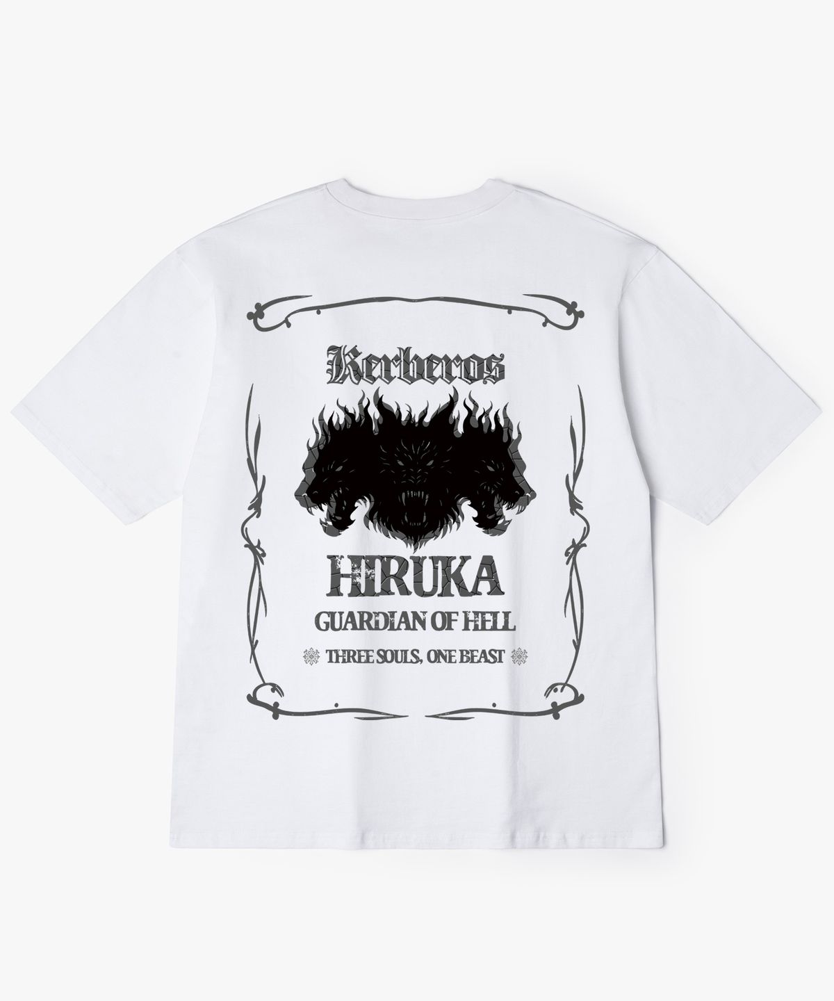 히루카 아카이브(HIRUKA ARCHIVE) 헬 케르베로스 반팔티셔츠