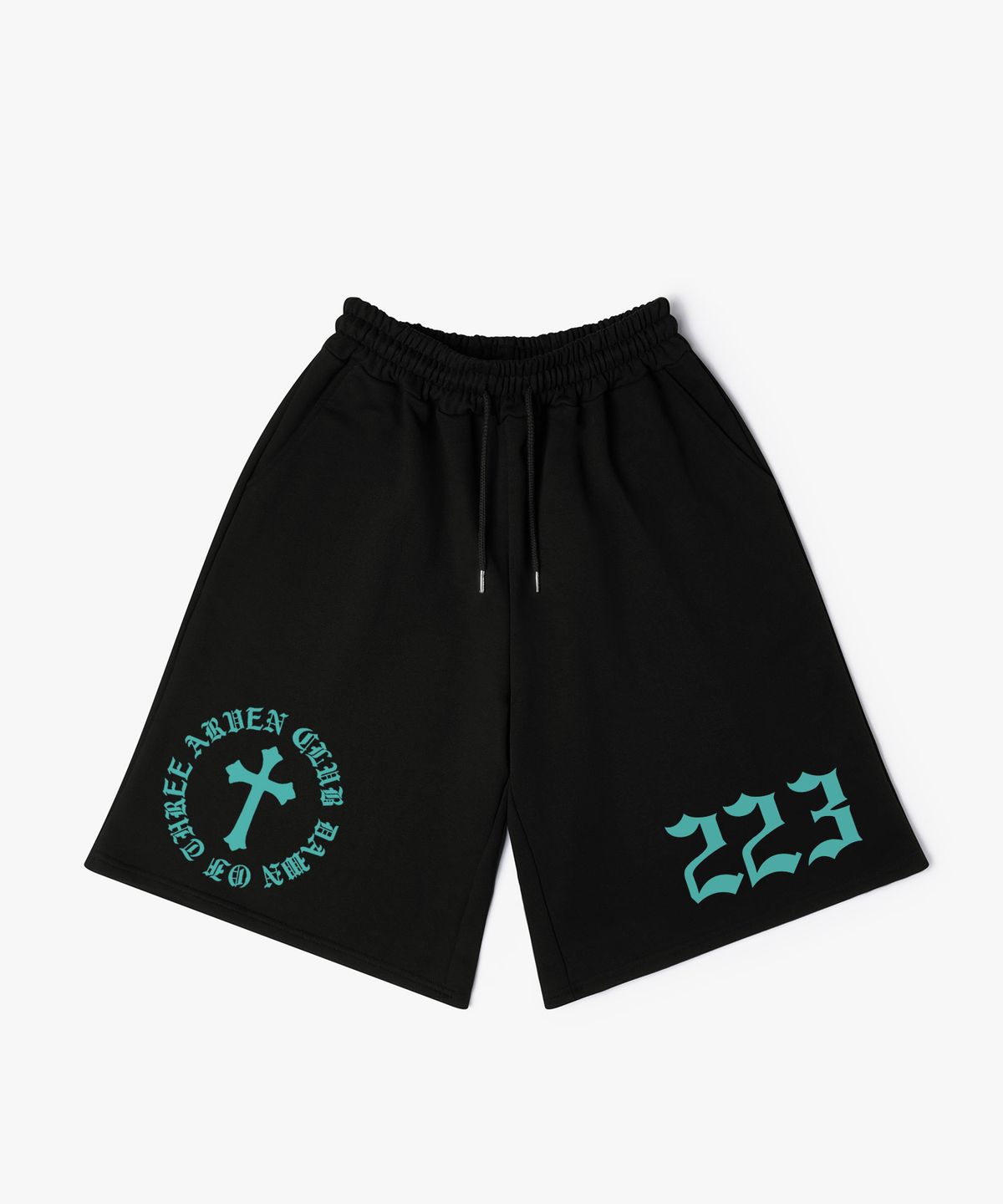 아르벤클럽(ARVEN CLUB) 223 CROSS 프린팅 버뮤다 팬츠