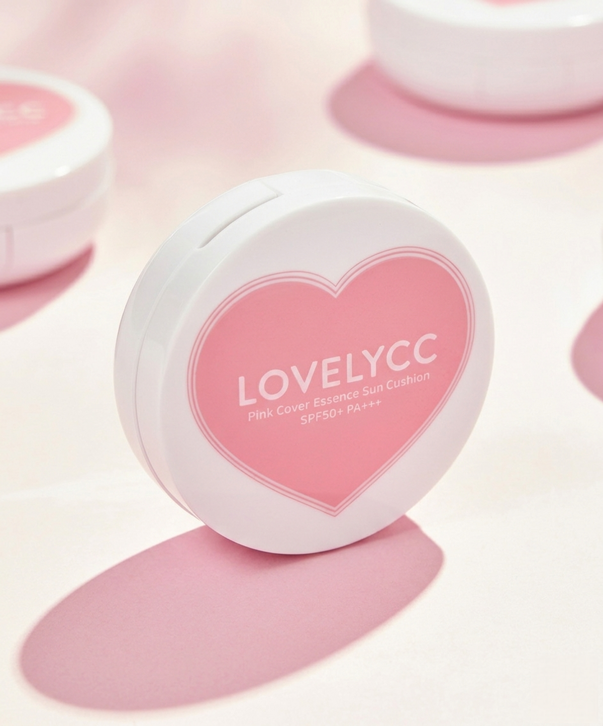 러블리씨씨(LOVELYCC) [SET]핑크 톤업 커버 에센스 선쿠션 15g + 매직 커버 치트 컨실러 12g