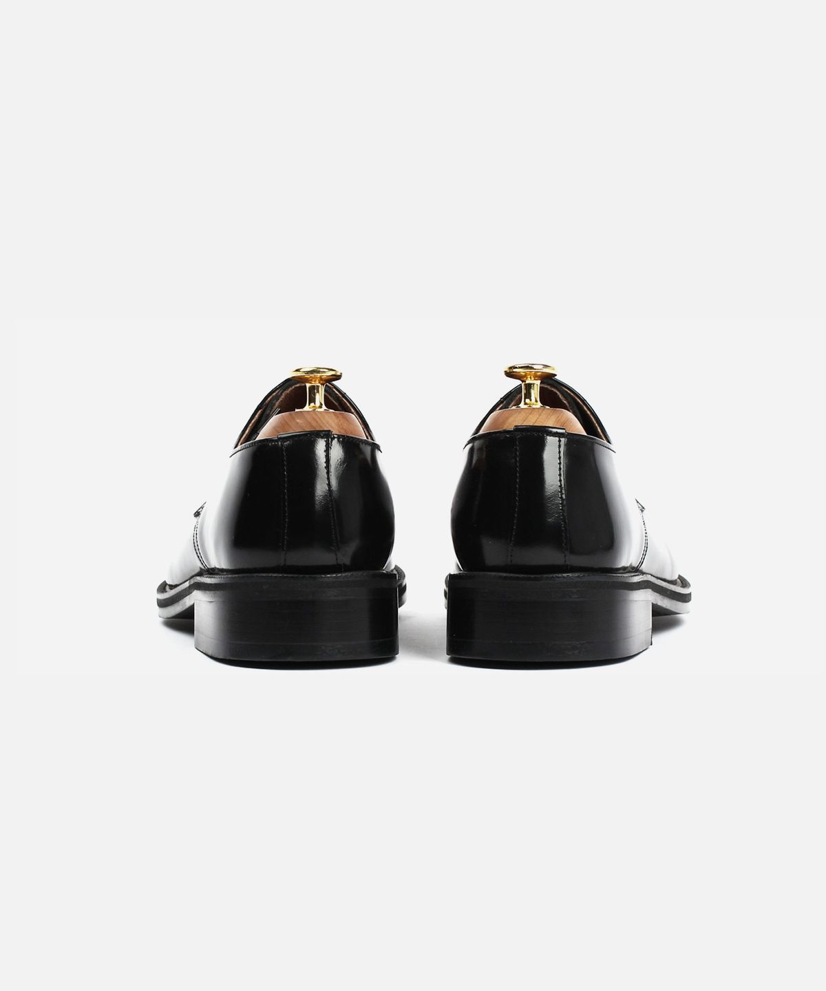 커스텀무드(CUSTOMMOOD) 존스 클래식 펀칭 더비슈즈(black box)