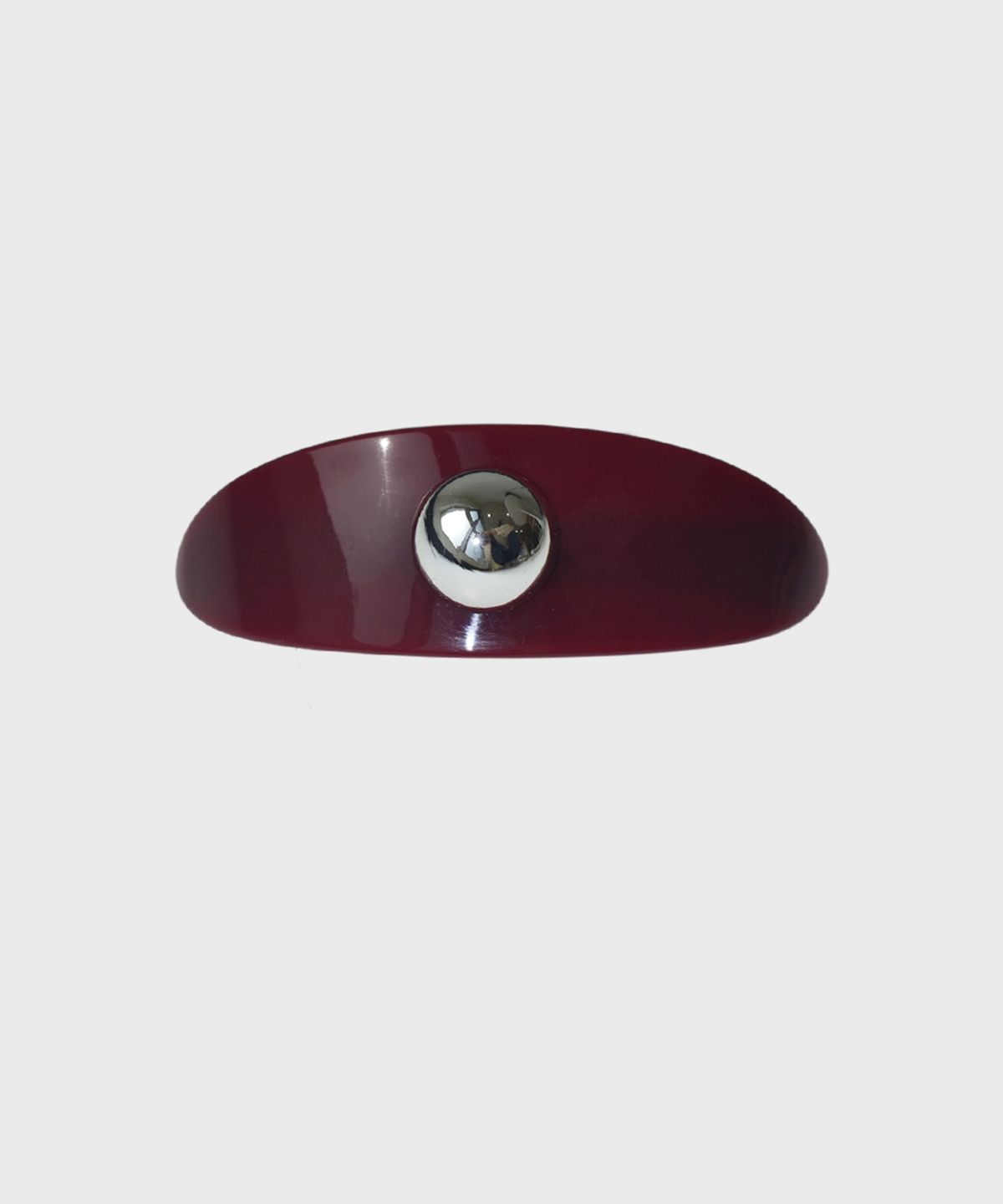 유지떼(USITE) HALF MOON barrette, WINE 바렛 헤어핀