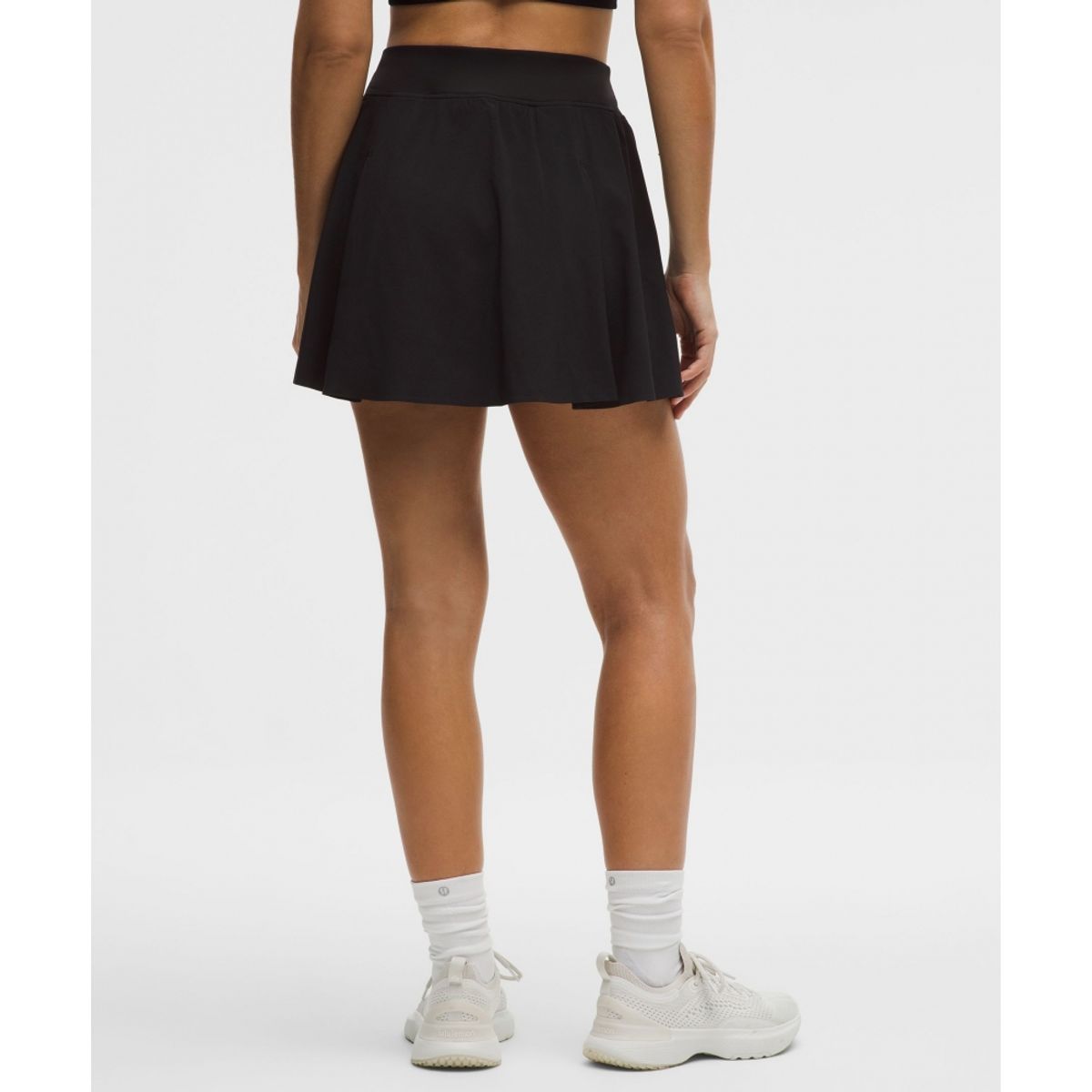 룰루레몬(LULULEMON) A라인 사이드 플리트 테니스 스커트  BLK