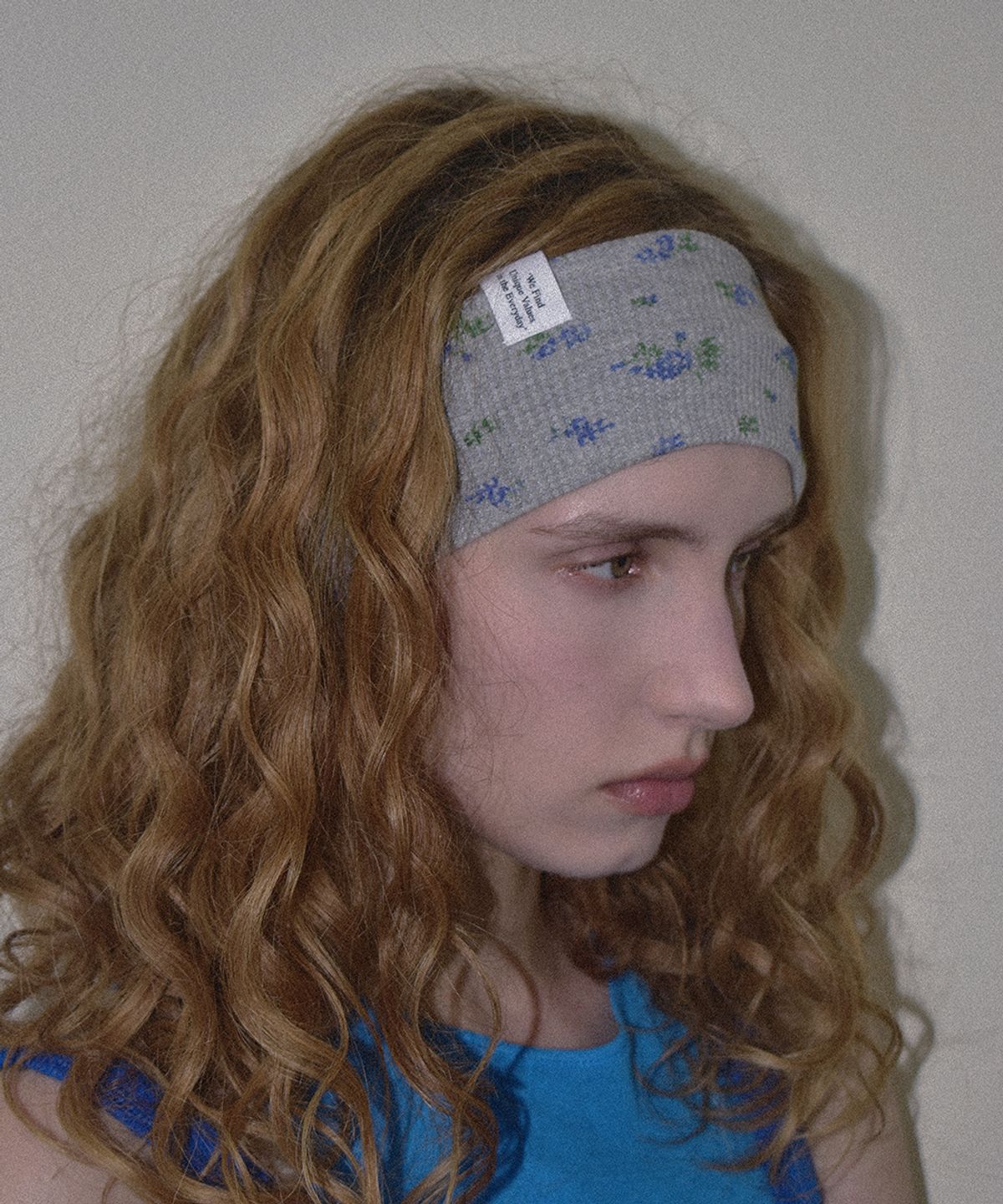 유지떼(USITE) LUNA FLOWER HAIR BAND, (GREY) 헤어밴드