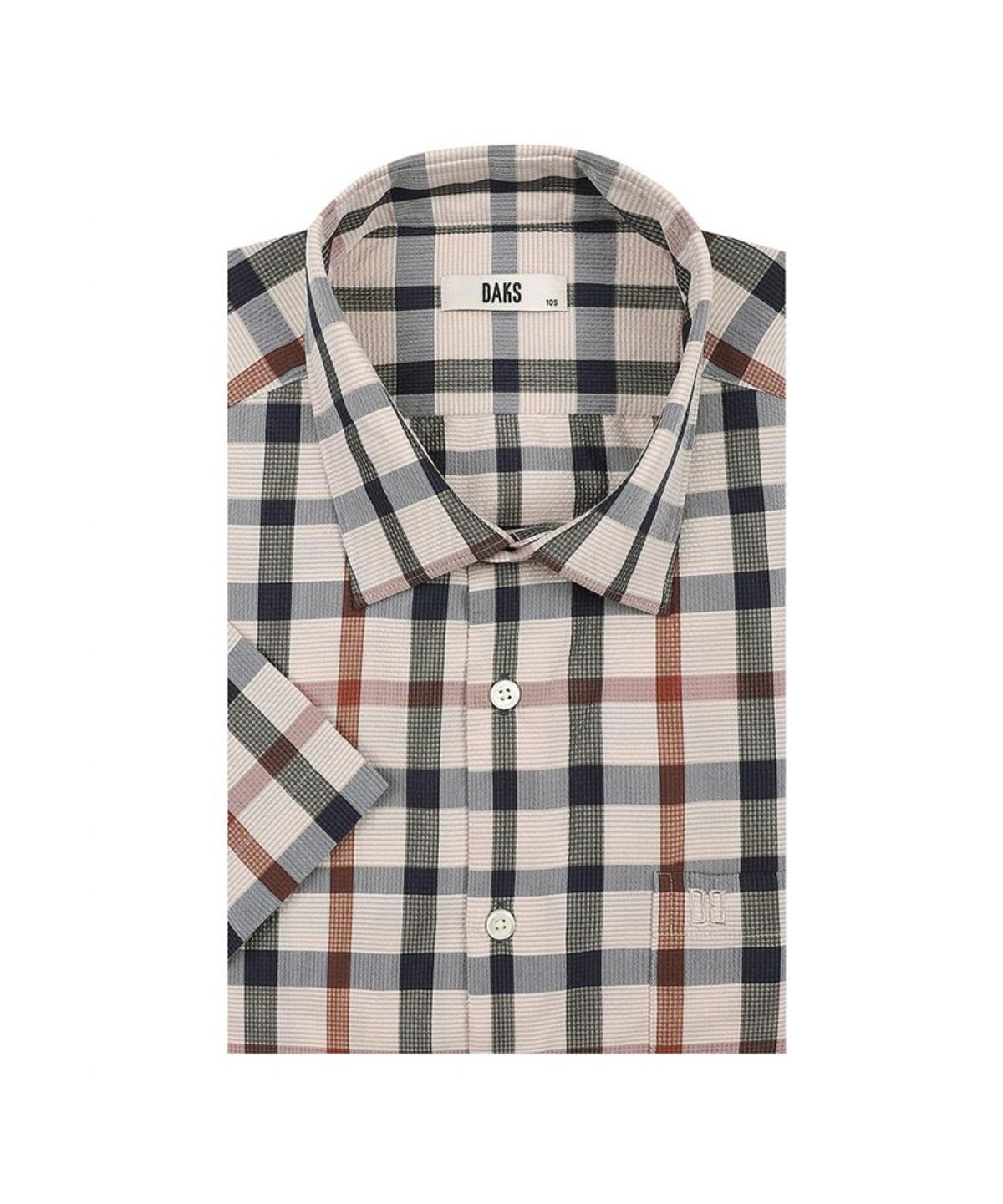 닥스셔츠(DAKS SHIRTS) 케어 면혼방 하우스체크 캐주얼 셔츠_DMS1SHCS140I1