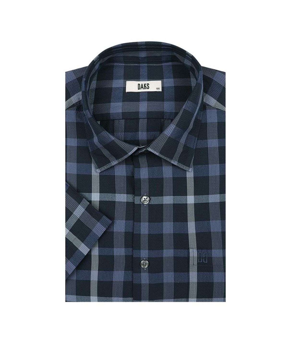 닥스셔츠(DAKS SHIRTS) 케어 면혼방 하우스체크 캐주얼 셔츠_DMS1SHCS140N1