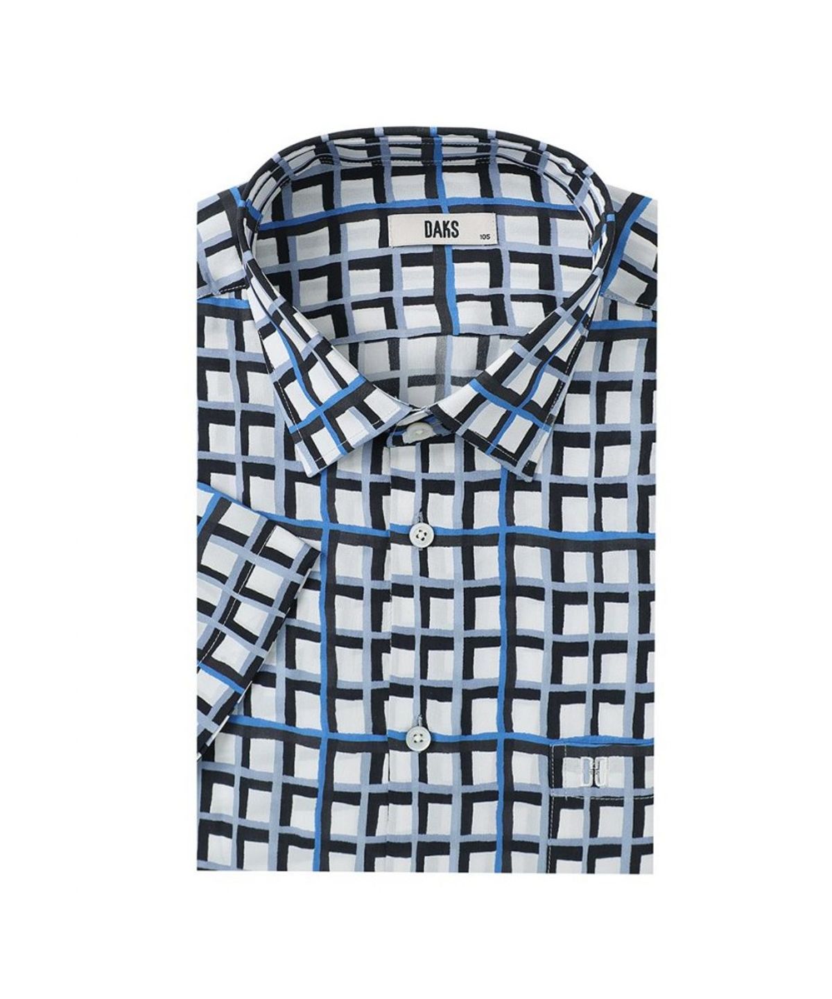 닥스셔츠(DAKS SHIRTS) 케어 풍기인견 체크 캐주얼 셔츠_DMS1SHCS145B1