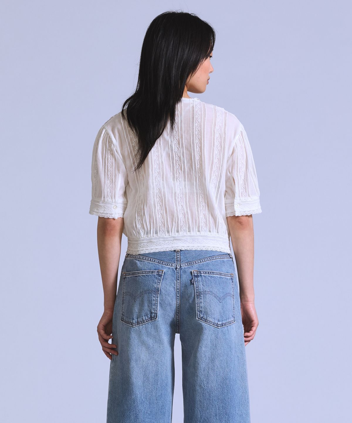 리바이스(LEVI'S) BLUETAB™ 밴딧 블라우스 004TR-0000