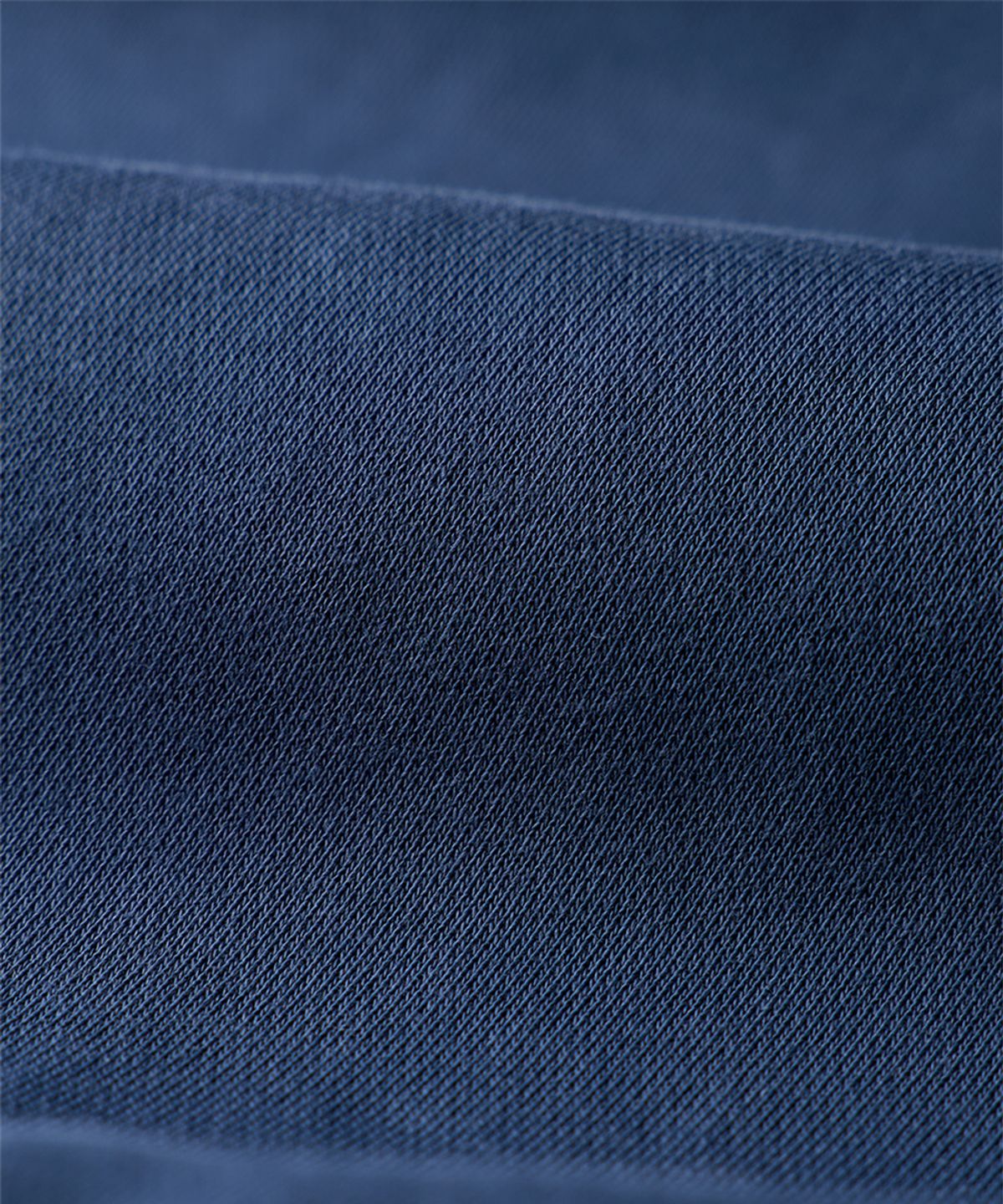 건지 울른스(Guernsey Woollens) 스웻 카라 반팔 티셔츠 - 블루