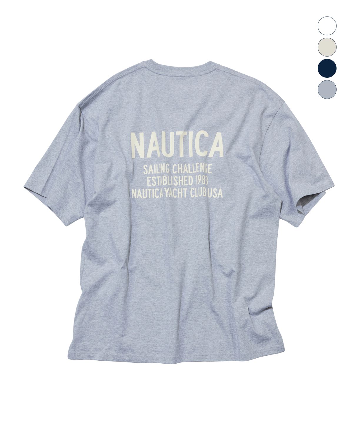 노티카(NAUTICA) 세일링 요트 클럽 티셔츠(4colors) NTS3864