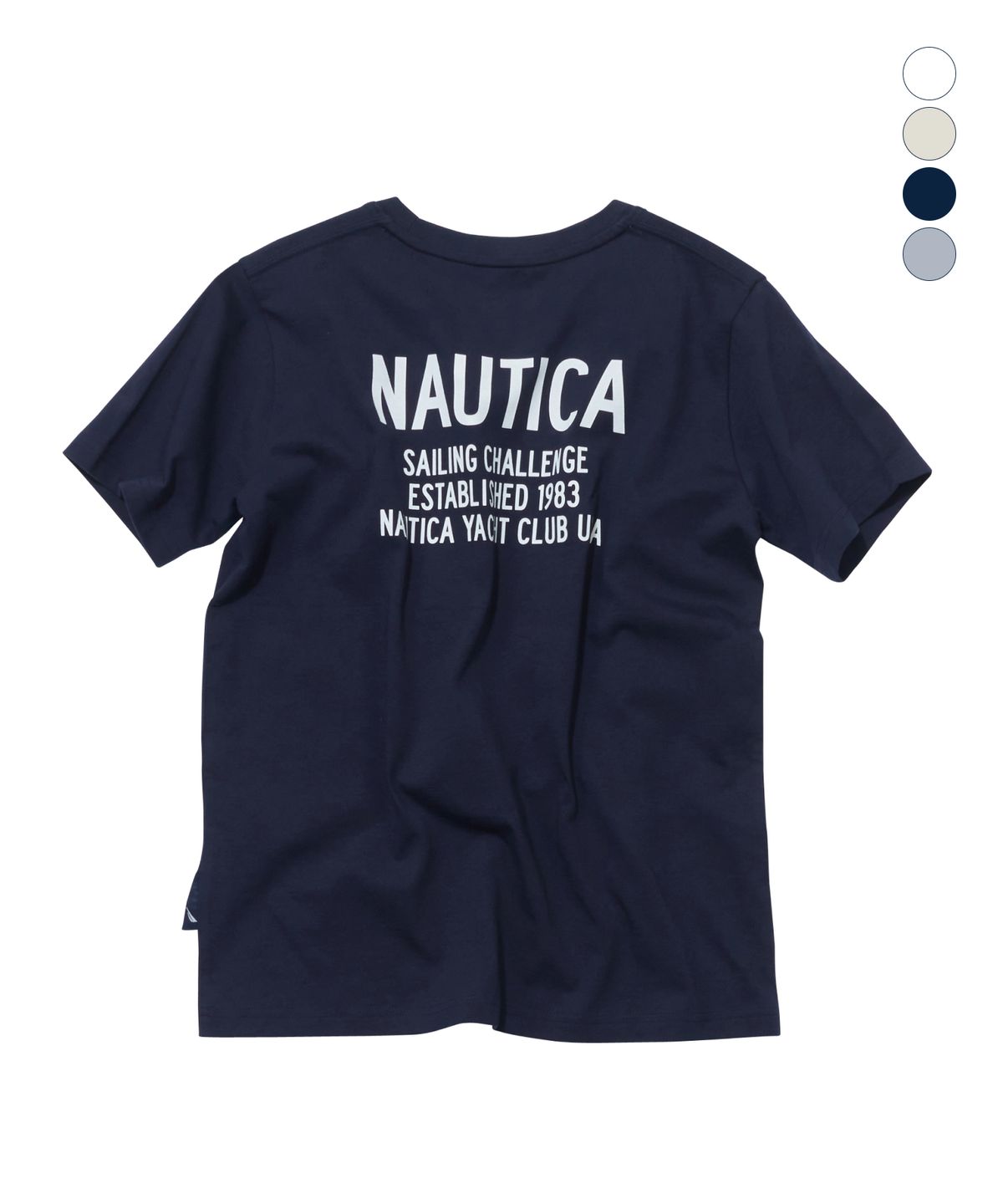 노티카(NAUTICA) 세일링 요트 클럽 티셔츠(4colors) NTS3864