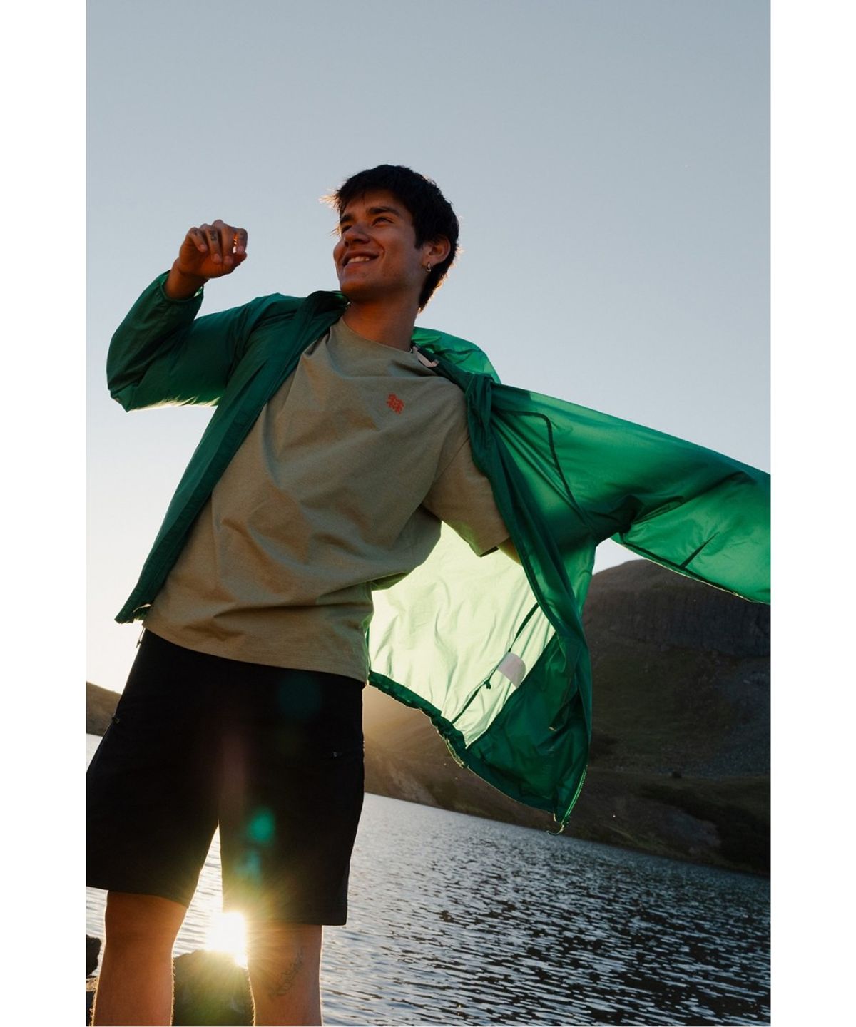 코오롱스포츠(KOLON SPORT) 남성 에그라이트 후드 재킷 JWJJM26271GRE