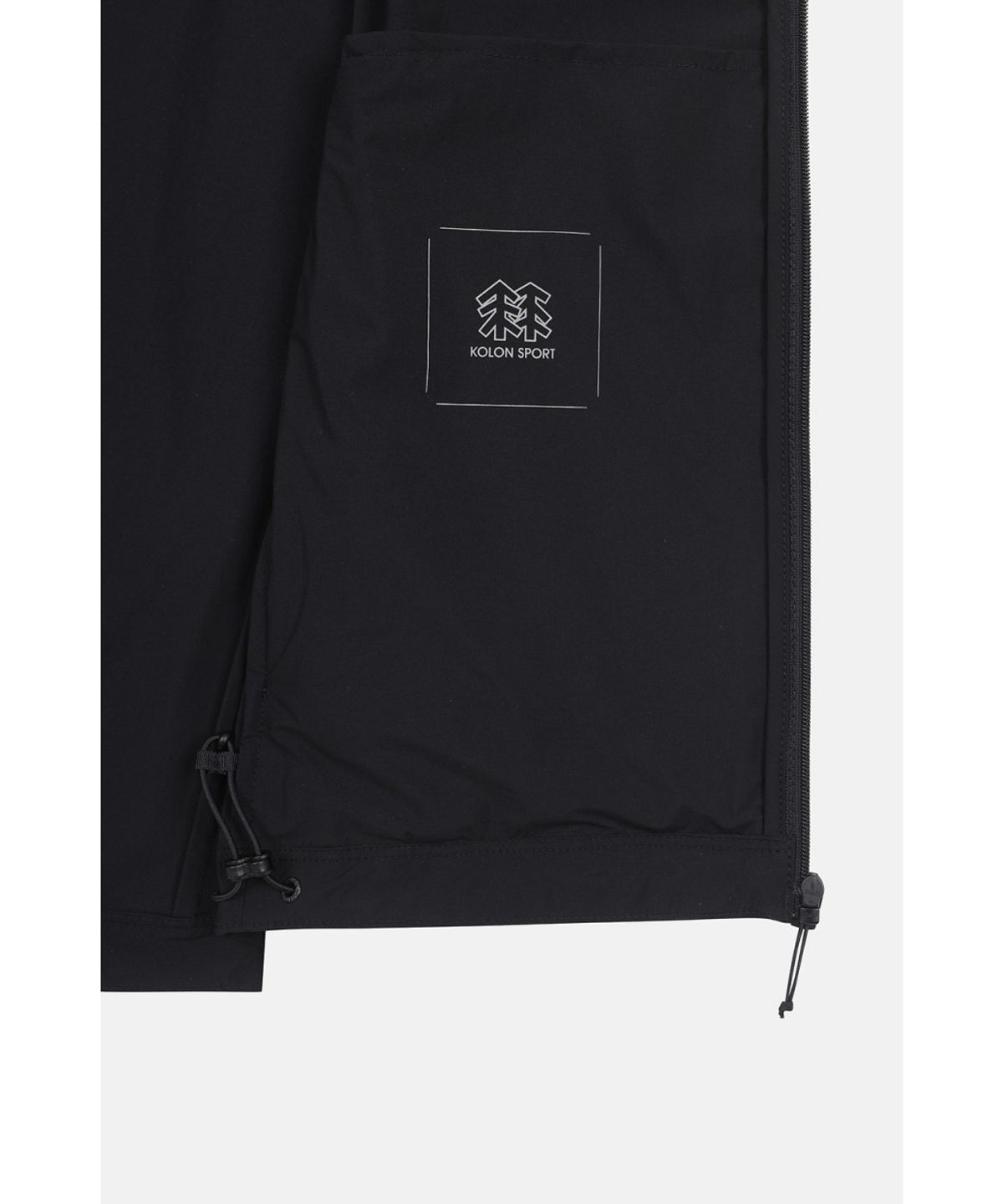 코오롱스포츠(KOLON SPORT) 남성 경량 스트레치 후드 재킷 JWJJM26281BLK