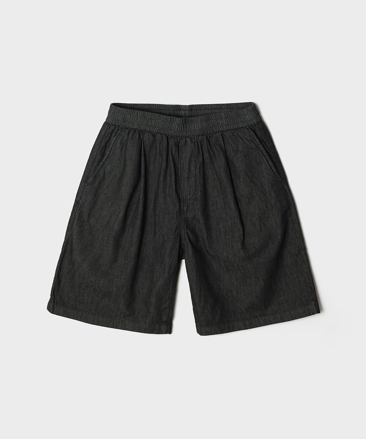 스파오(SPAO) 밴딩 쇼츠 (데님)_SPTNG24C01