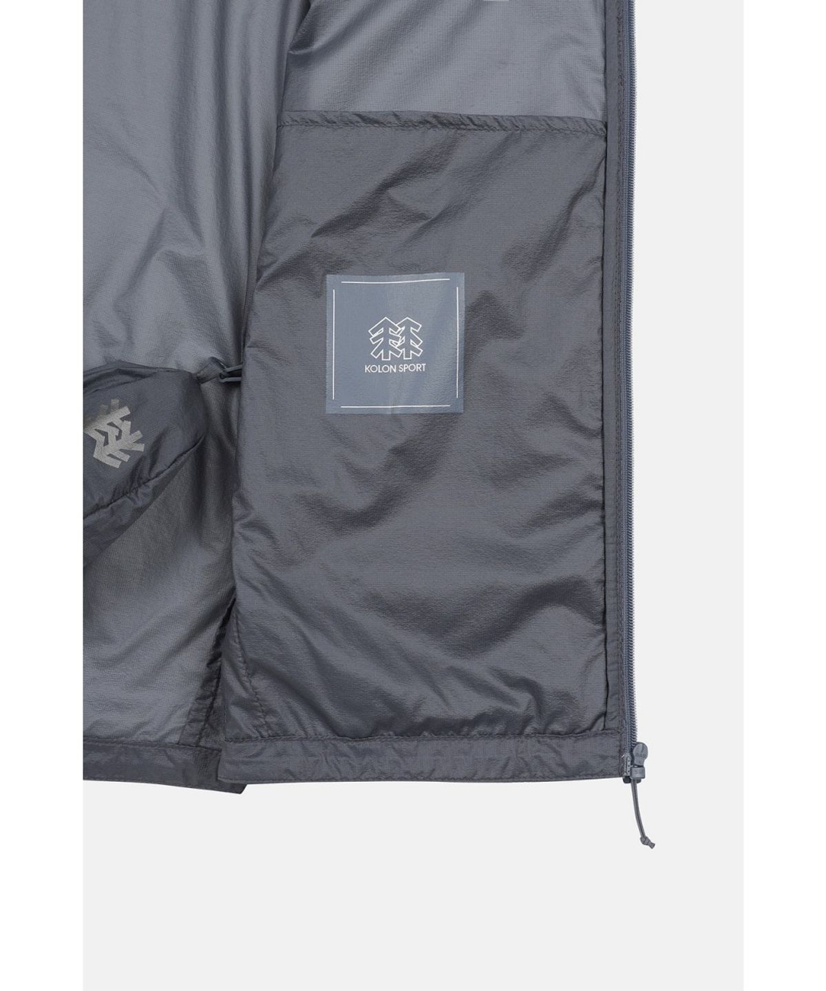 코오롱스포츠(KOLON SPORT) 남성 에그라이트 레귤러핏 스탠드넥 방풍 베스트 JWVAM26271BGY