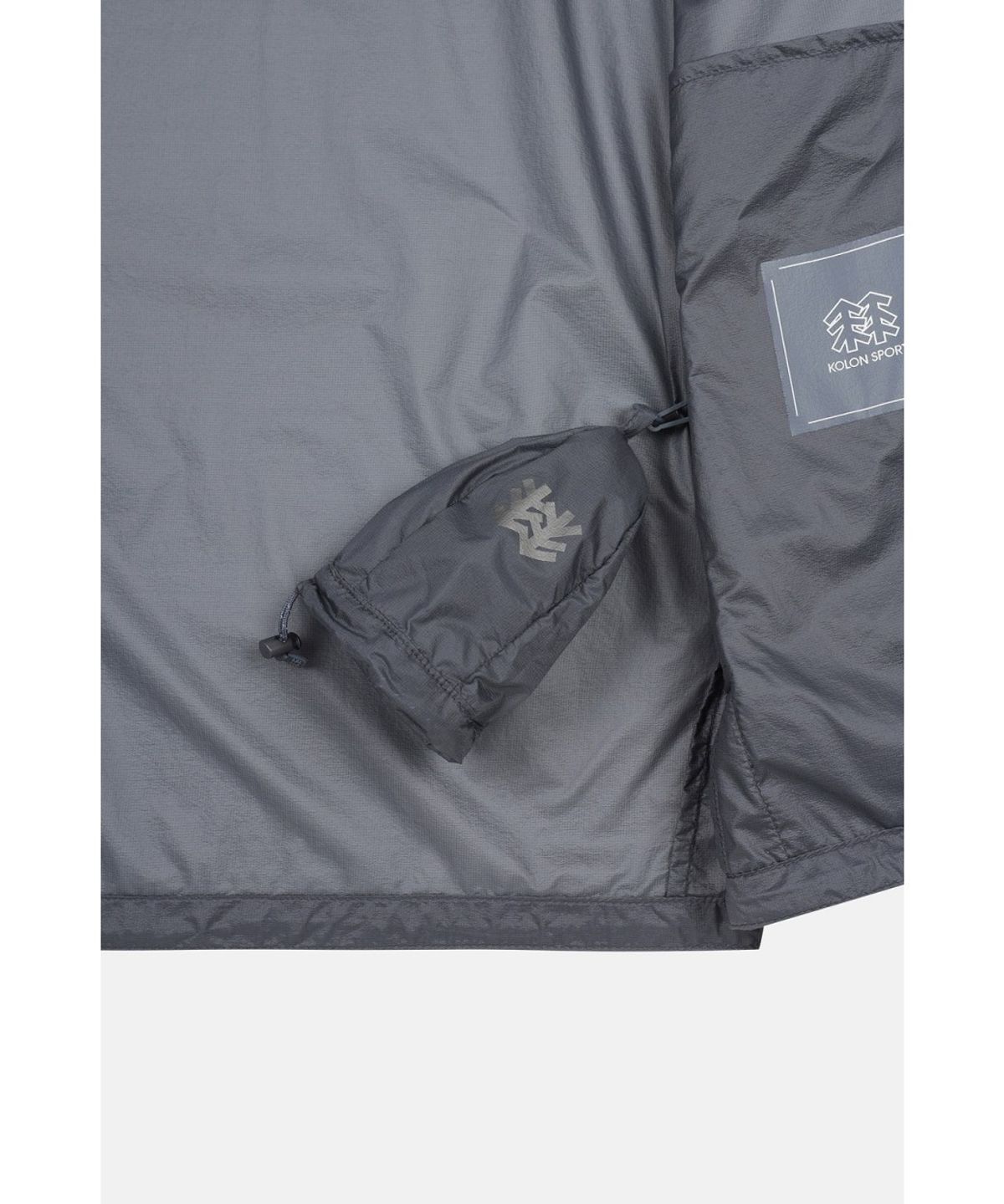 코오롱스포츠(KOLON SPORT) 남성 에그라이트 레귤러핏 스탠드넥 방풍 베스트 JWVAM26271BGY