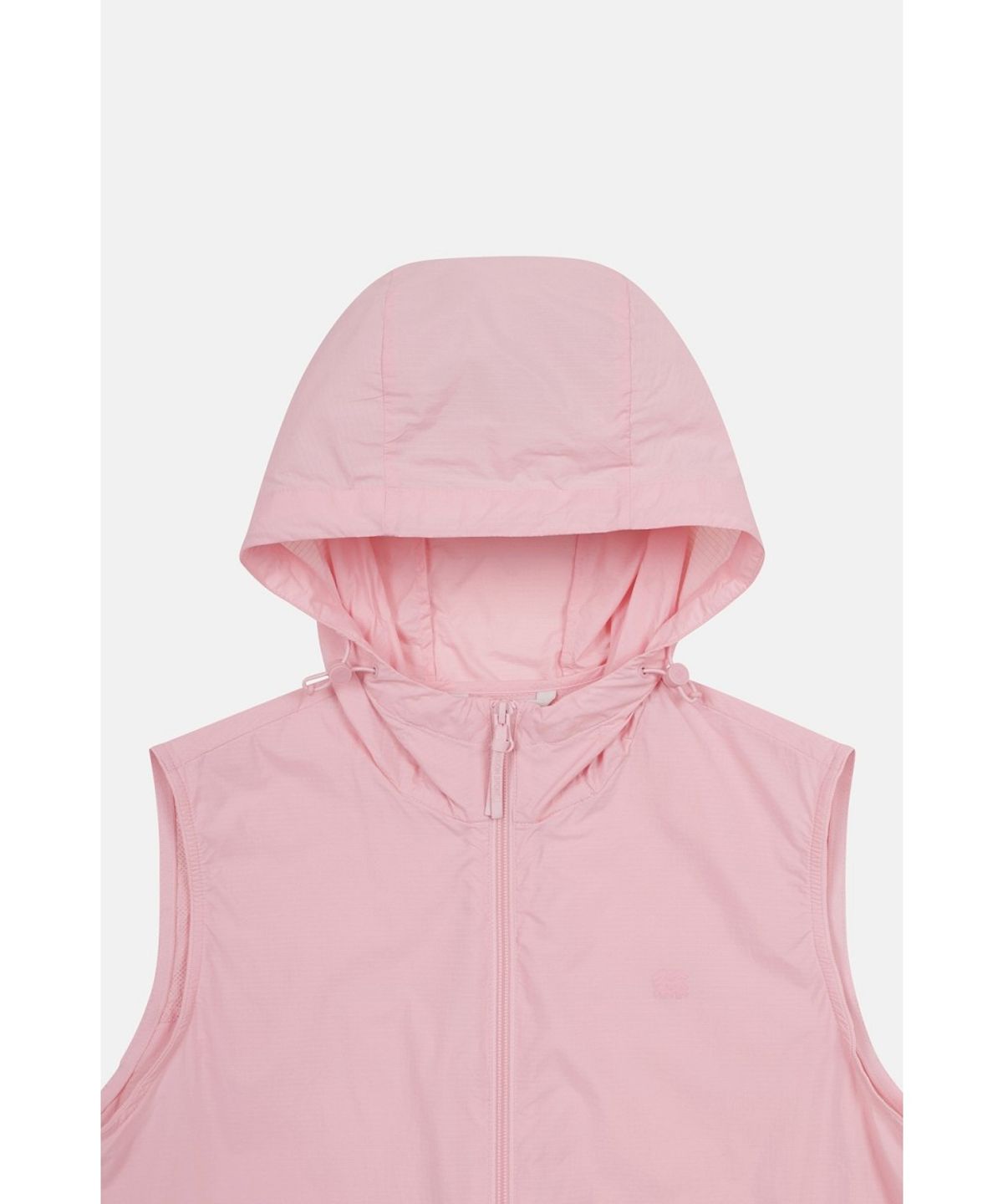 코오롱스포츠(KOLON SPORT) 여성 레귤러핏 후드 방풍 베스트 JKVAM26312CPI