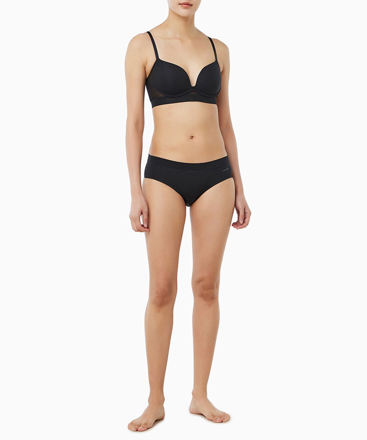 캘빈클라인 언더웨어(CALVIN KLEIN UNDERWEAR) 여성 인비져블 NSE 메쉬 AF 힙스터_QF8726ADUB1