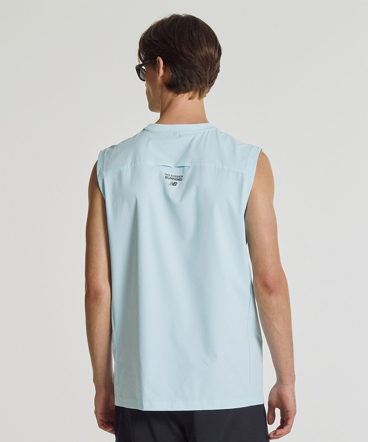 뉴발란스(NEW BALANCE) NBNGG35603 / UNI FROZEN 트리코트 나시티 (L/BLUE)