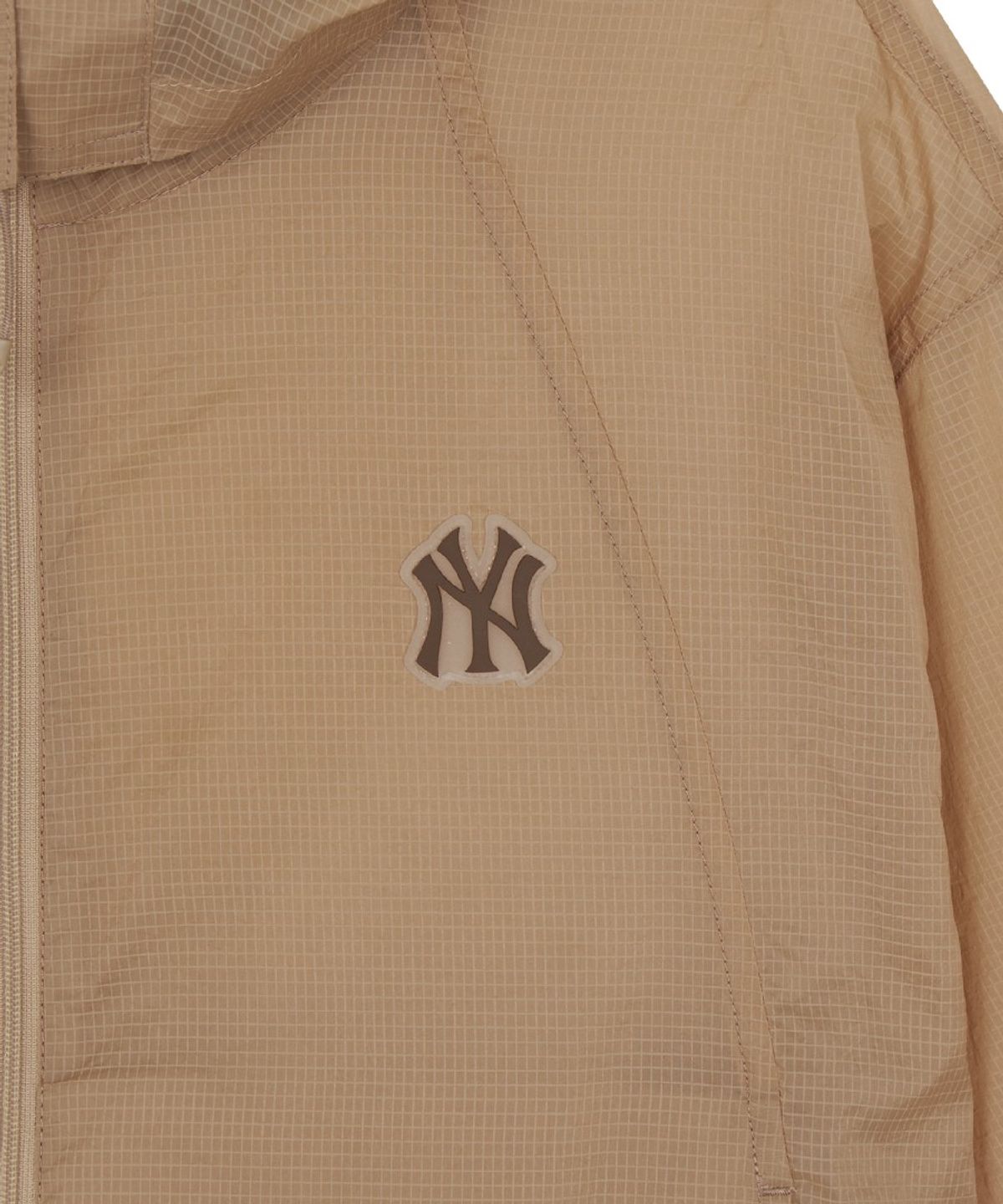 엠엘비(MLB) 여성 스포티브 립스탑 초경량 시스루 바람막이 NY (Mg.Sand)