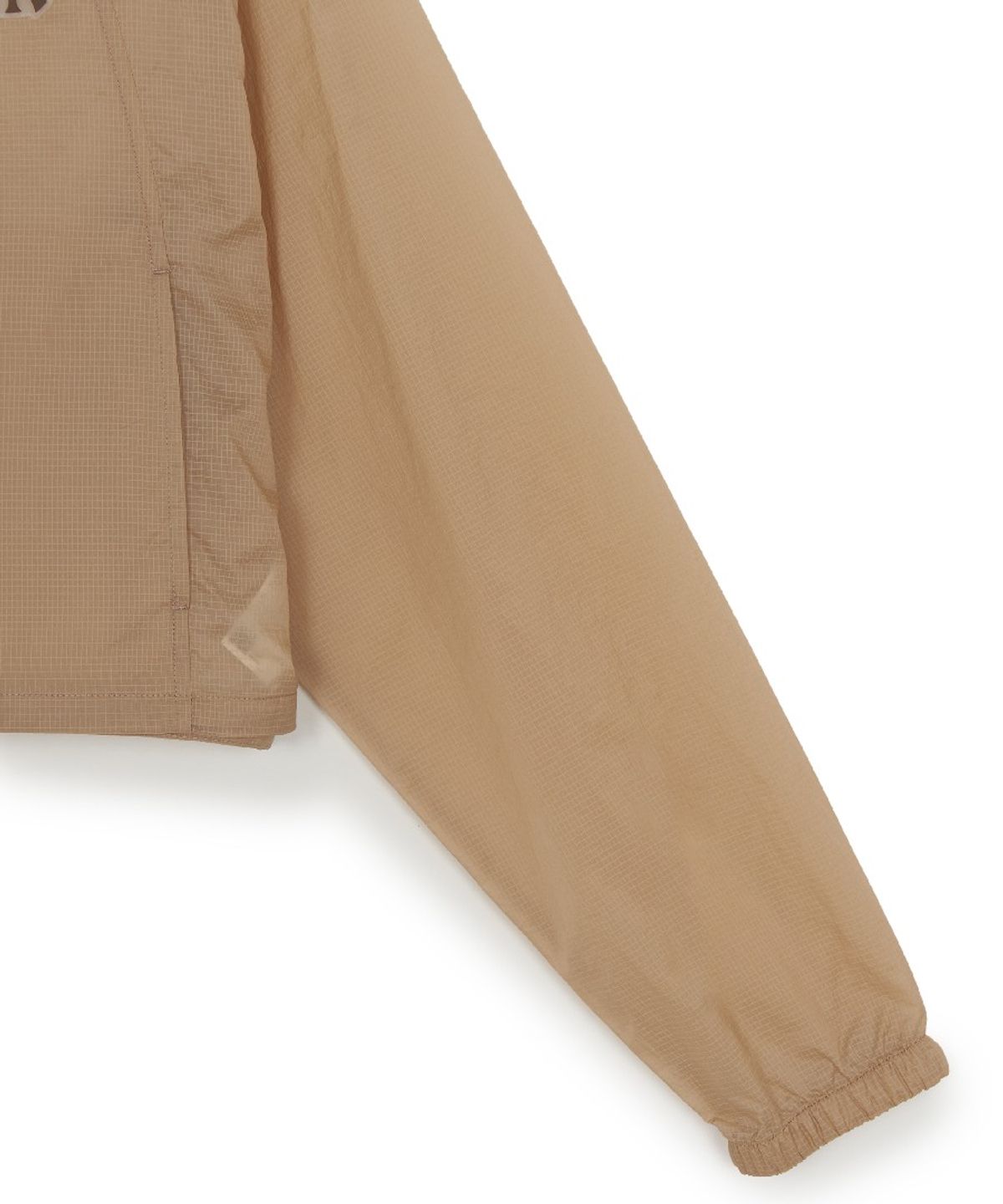 엠엘비(MLB) 여성 스포티브 립스탑 초경량 시스루 바람막이 NY (Mg.Sand)