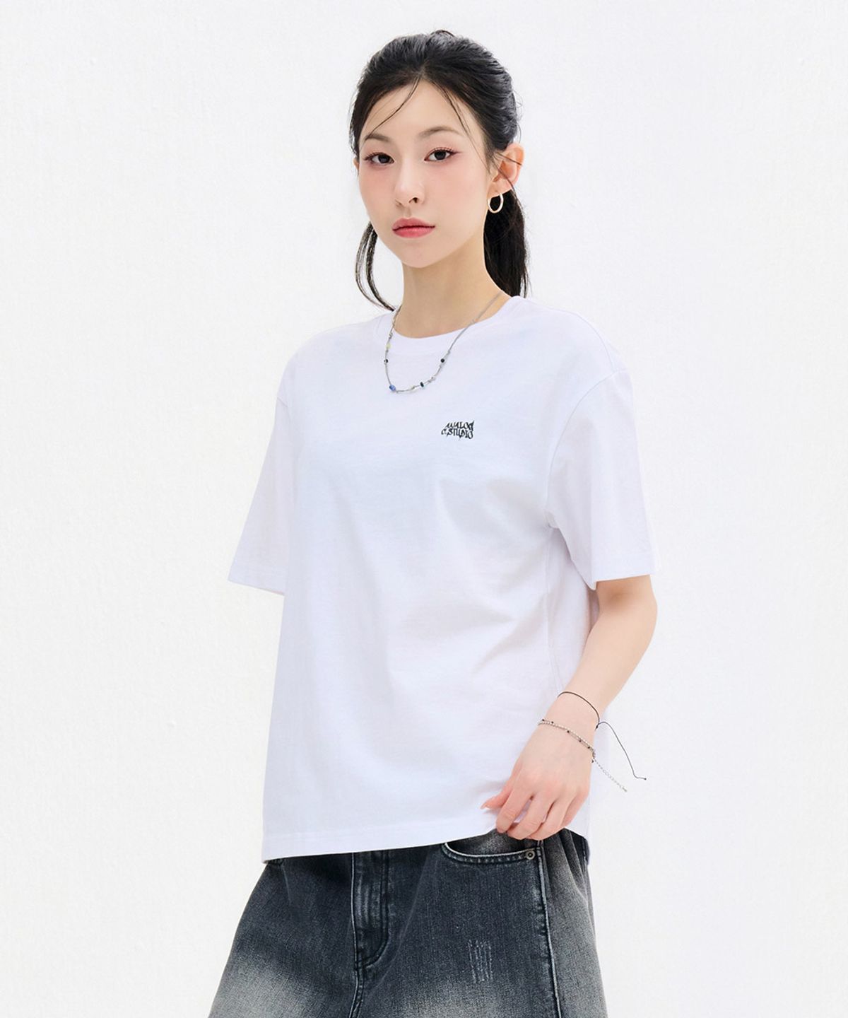 체이스컬트(CHASECULT) 공용 그래피티 반팔 티셔츠-FBZU5803C01