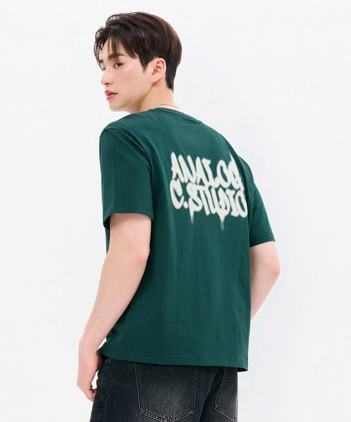체이스컬트(CHASECULT) 공용 그래피티 반팔 티셔츠-FBZU5803C0C