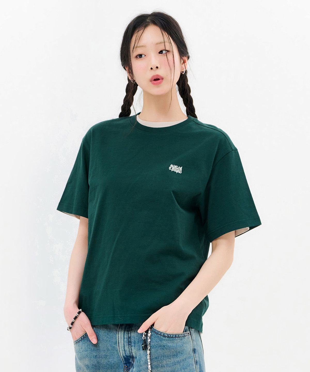체이스컬트(CHASECULT) 공용 그래피티 반팔 티셔츠-FBZU5803C0C