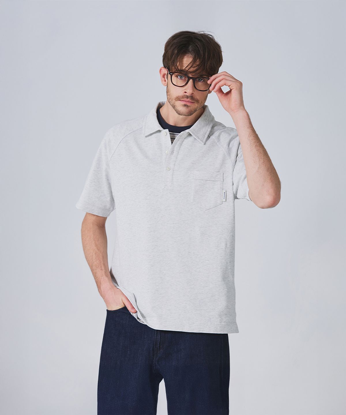 건지 울른스(Guernsey Woollens) 레글런 카라 반팔 티셔츠 컬렉션