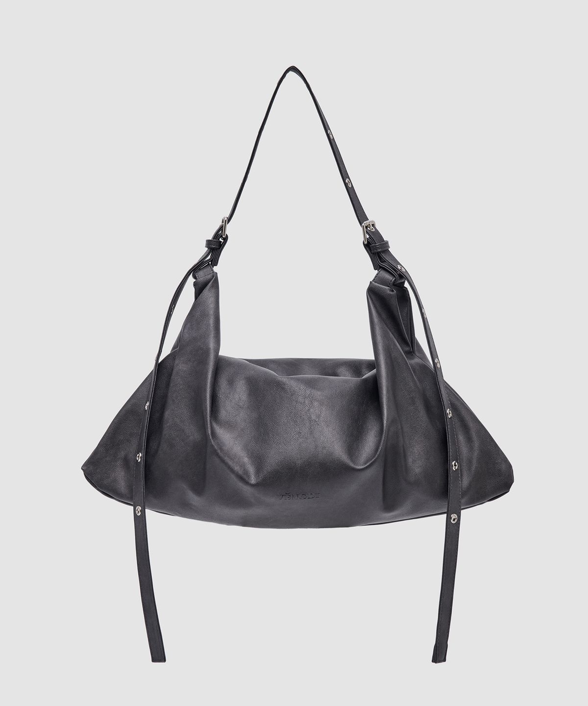 벵디(VENGDI) Cleo Shoulder Bag_Ash Black