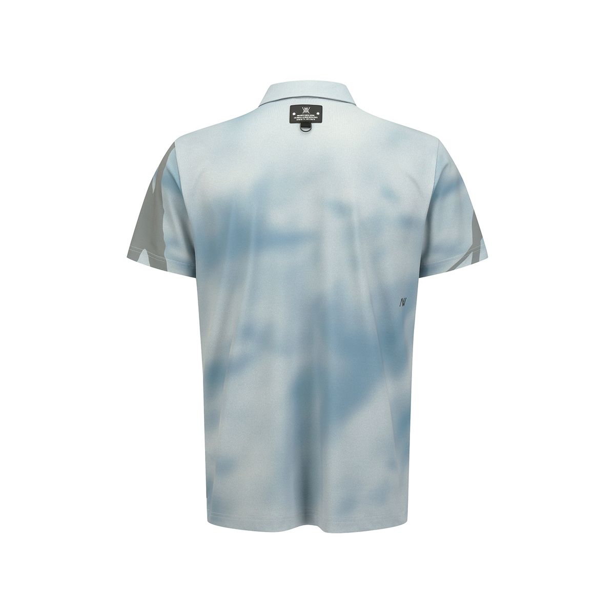 어뉴골프(ANEW GOLF) MEN CHECK SHORT T-SHIRT_KH