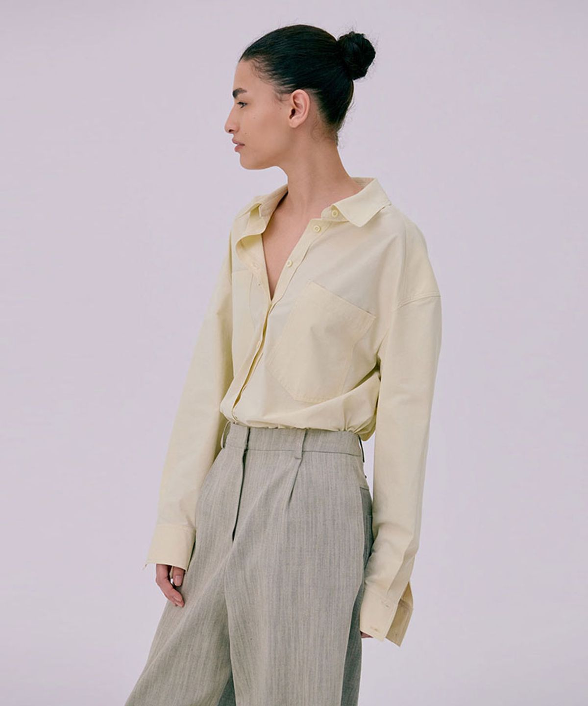 분더캄머(WNDERKAMMER) 26 Classic Tuck Pants_Beige(26 클래식 턱 팬츠_베이지)