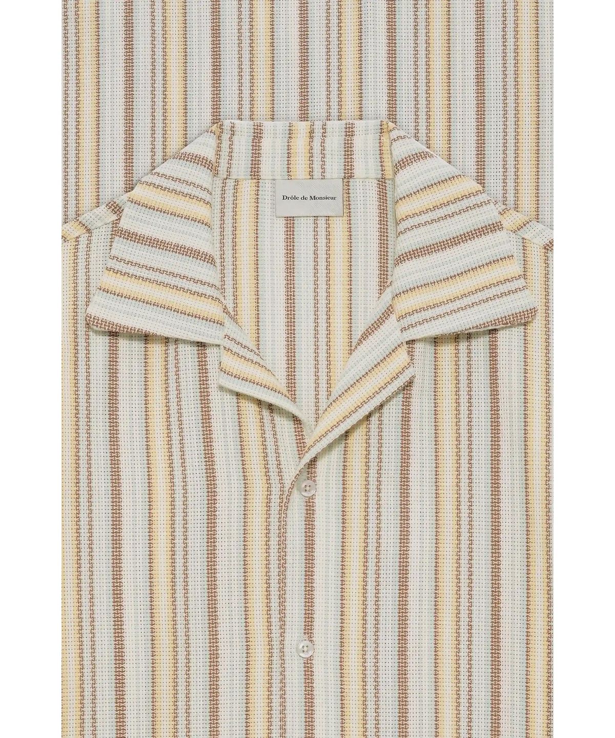 드롤드무슈(DROLE DE MONSIEUR) 멀티 스트라이프 셔츠 Chemise Rayee Coton D0SCM26211OTX