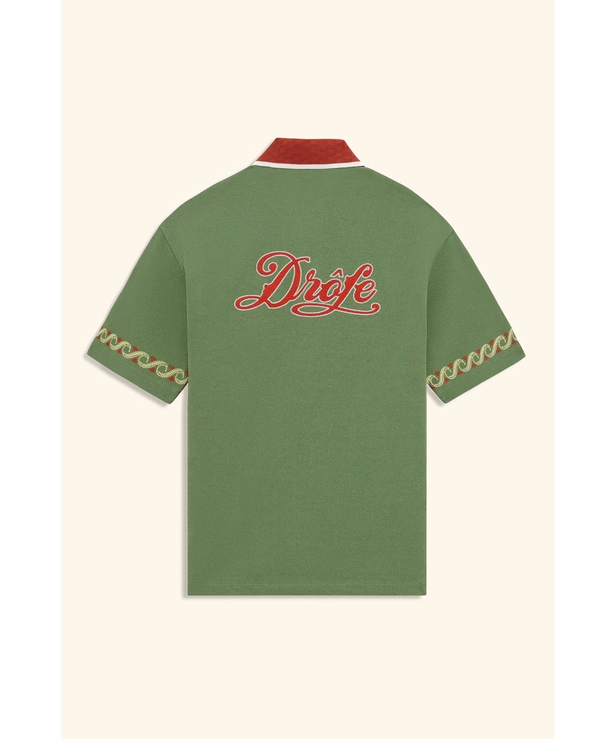 드롤드무슈(DROLE DE MONSIEUR) 드롤 스포츠 자수 셔츠 Chemise Drole Sport Brodee D0SCM26212GRL