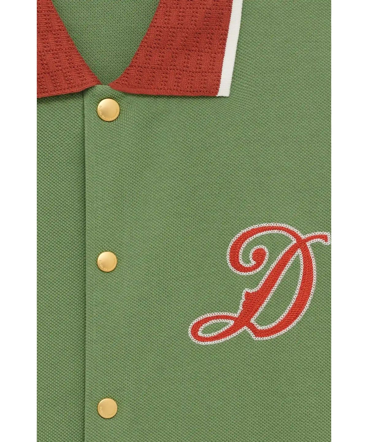드롤드무슈(DROLE DE MONSIEUR) 드롤 스포츠 자수 셔츠 Chemise Drole Sport Brodee D0SCM26212GRL