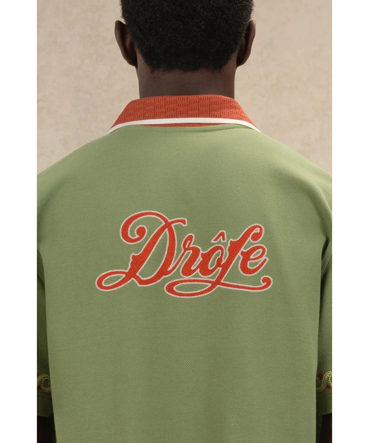 드롤드무슈(DROLE DE MONSIEUR) 드롤 스포츠 자수 셔츠 Chemise Drole Sport Brodee D0SCM26212GRL