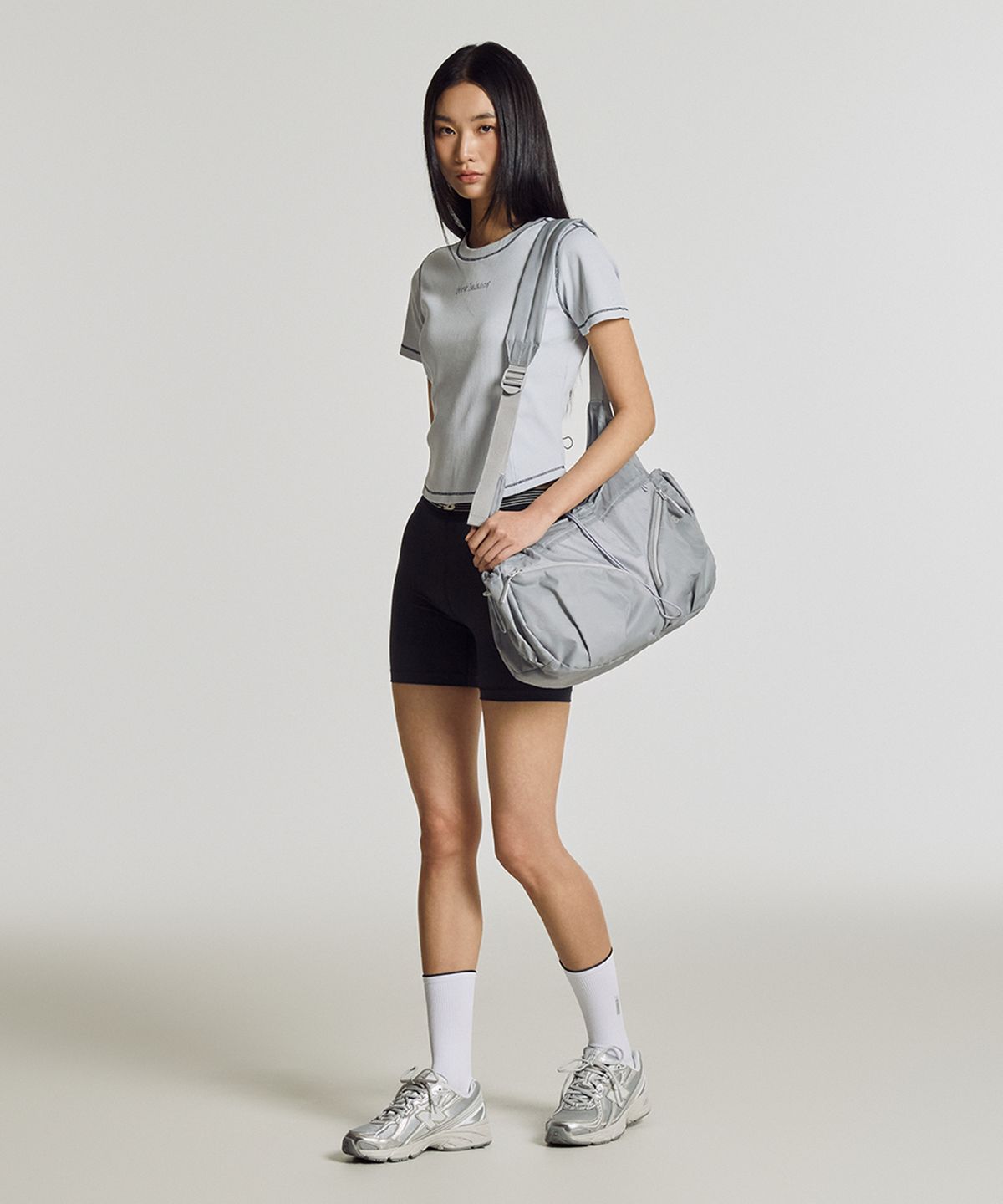 뉴발란스(NEW BALANCE) NBGCGSW109 / 노본 호보 짐백 (L/GRAY)